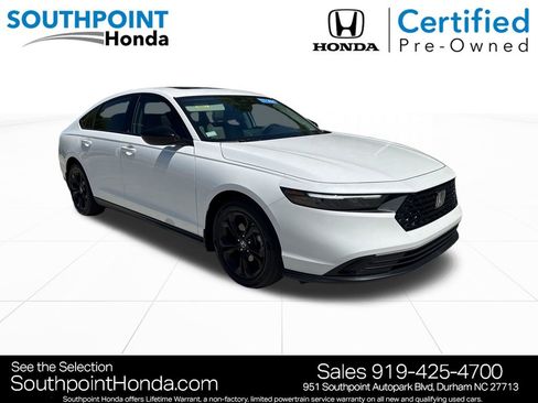 Certified 2025 Honda Accord SE image 1