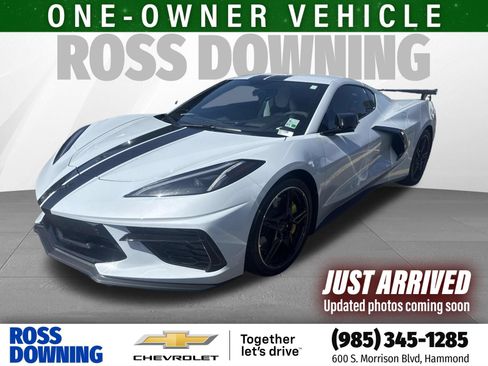 Used 2023 Chevrolet Corvette Stingray Preferred Cpe w/ Z51 Performance Package RWD image 1