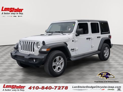 Used 2021 Jeep Wrangler Unlimited Sport S image 1