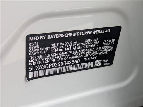 Used 2025 BMW X3 xDrive30i w/ Convenience Package AWD/4WD image 25