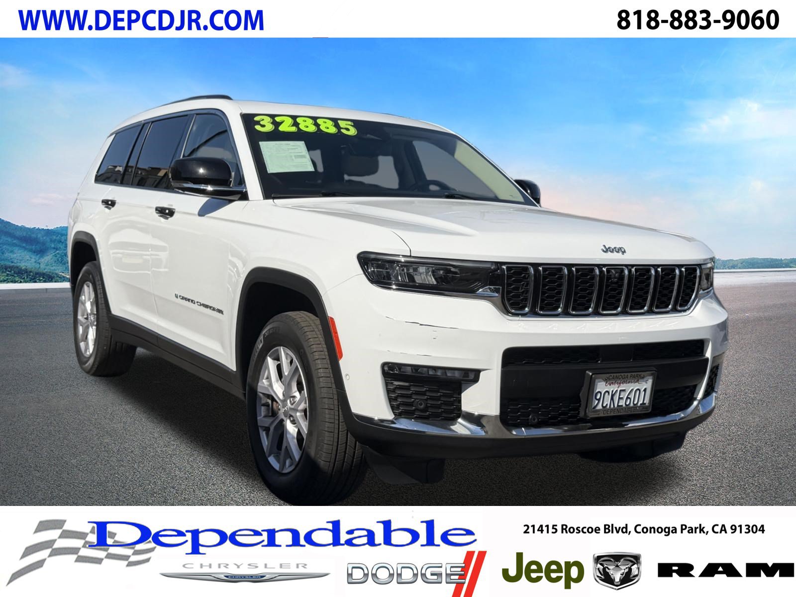 Used 2022 Jeep Grand Cherokee L Limited w/ Luxury Tech Group II RWD image 1