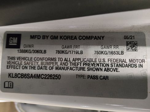 Used 2021 Chevrolet Spark LS FWD image 33