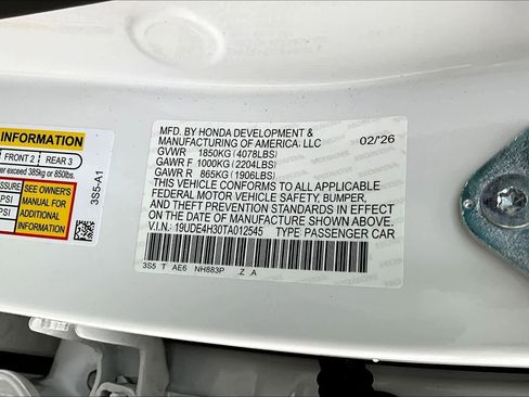 New 2026 Acura Integra A-Spec FWD image 22