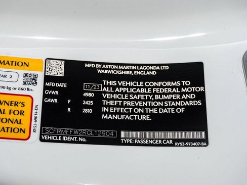Used 2024 Aston Martin DB12 Coupe RWD image 36