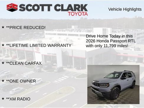 Used 2026 Honda Passport RTL image 12