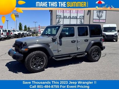 Used 2023 Jeep Wrangler Unlimited w/ Cold Weather Group