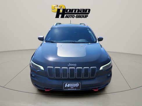 Used 2021 Jeep Cherokee Trailhawk AWD/4WD image 8
