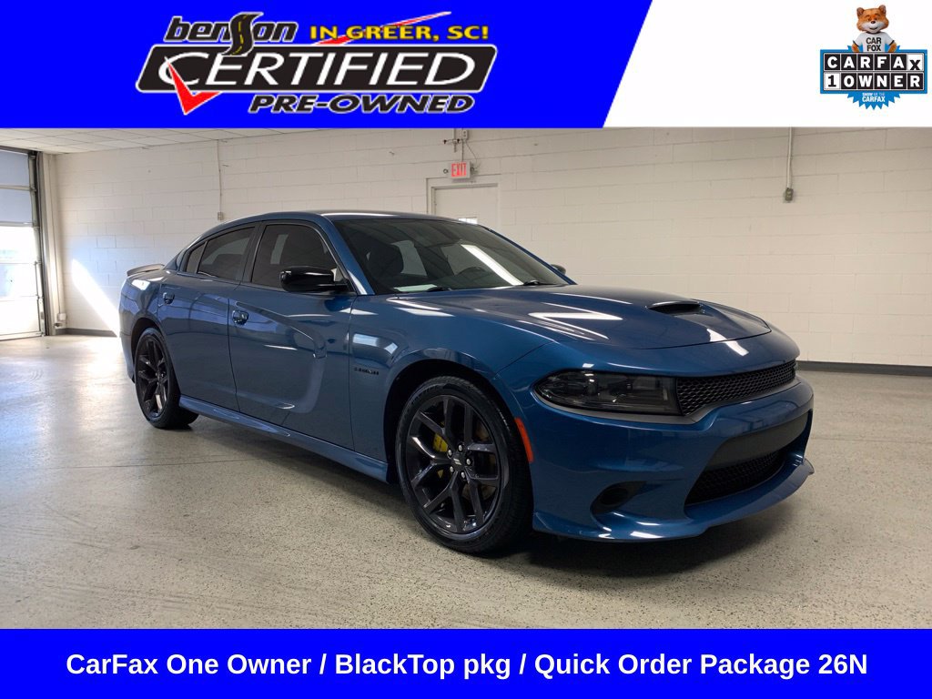 Certified 2022 Dodge Charger R/T w/ Blacktop Package RWD image 1