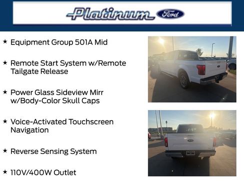 Used 2020 Ford F150 Lariat w/ Equipment Group 501A Mid image 22