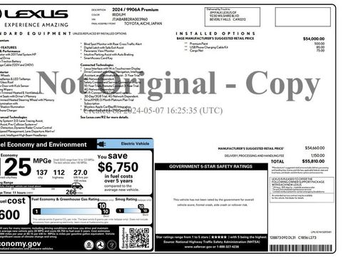 Used 2024 Lexus RZ 300e Premium image 3