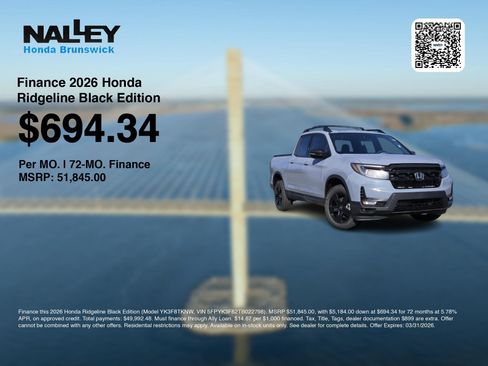New 2026 Honda Ridgeline Black Edition image 7