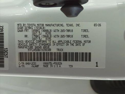 New 2026 Toyota Tundra SR5 AWD/4WD image 17