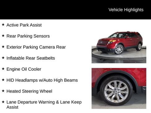 Used 2014 Ford Explorer Limited w/ Equipment Group 302A AWD/4WD image 25