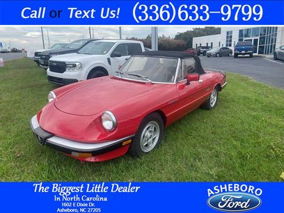 Used 1986 Alfa Romeo Spider Veloce
