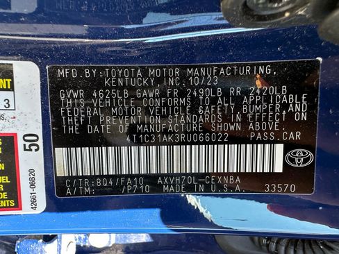Used 2024 Toyota Camry LE FWD image 20