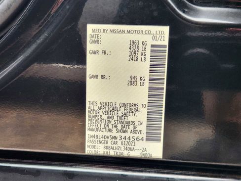 Used 2021 Nissan Altima 2.5 SV FWD image 33