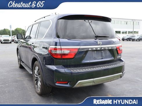 Used 2021 Nissan Armada Platinum w/ Captain's Chairs Package AWD/4WD image 15