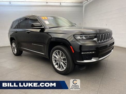 Certified 2023 Jeep Grand Cherokee L Summit w/ Luxury Tech Group V RWD image 1