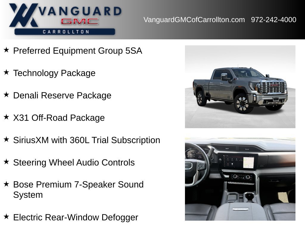 Used 2026 GMC Sierra 2500 Denali w/ Denali Reserve Package AWD/4WD image 6