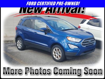 Used 2020 Ford EcoSport SE