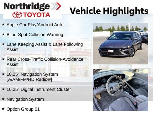 Used 2024 Hyundai Elantra Blue FWD image 2