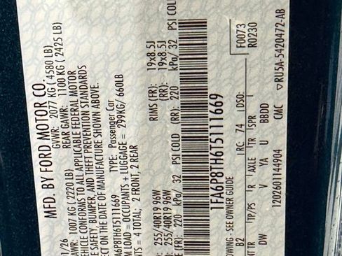 New 2026 Ford Mustang Coupe w/ Bronze Appearance Package image 34