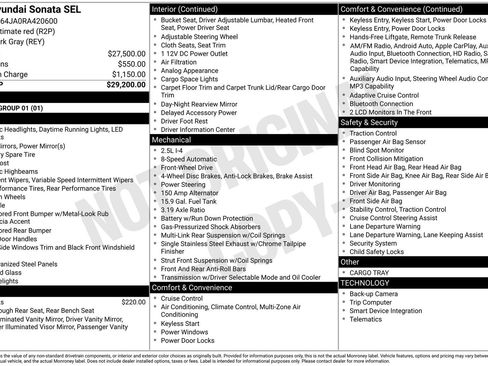 Used 2024 Hyundai Sonata SEL image 37