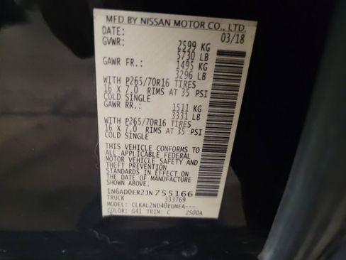 Used 2018 Nissan Frontier SV w/ Value Truck Package image 33