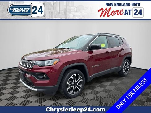 Certified 2022 Jeep Compass Limited AWD/4WD image 1