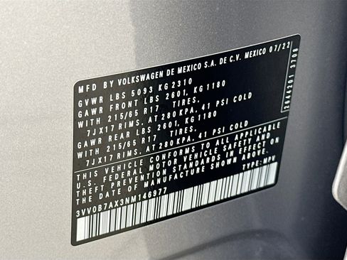 Used 2022 Volkswagen Tiguan S image 30