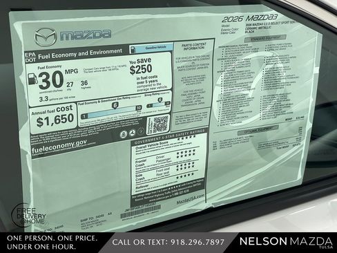 New 2026 MAZDA MAZDA3 s Sport image 16