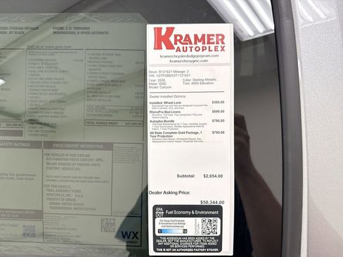 New 2026 GMC Canyon Elevation w/ Convenience Package image 35