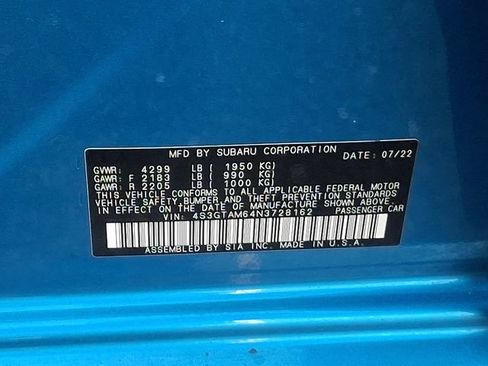 Used 2022 Subaru Impreza 2.0i Sport w/ Popular Package #3 AWD/4WD image 29