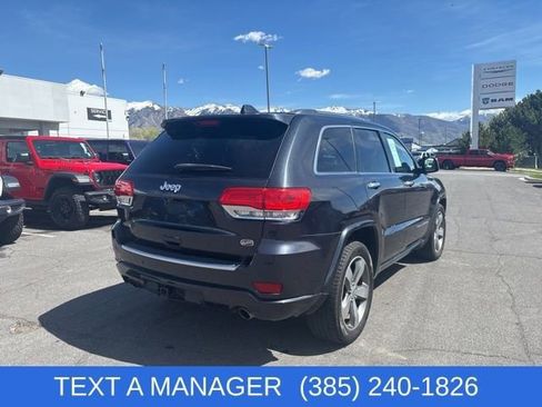 Used 2014 Jeep Grand Cherokee Overland w/ Advanced Technology Group image 9