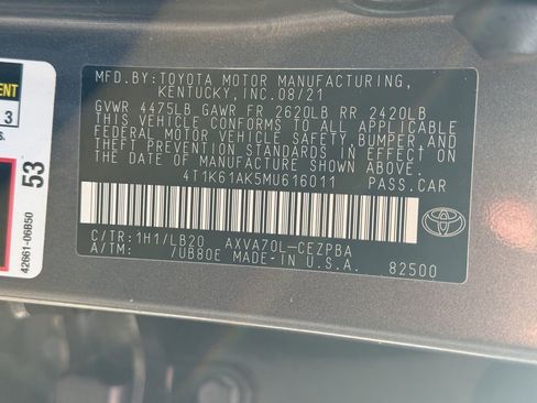 Used 2021 Toyota Camry XSE image 27