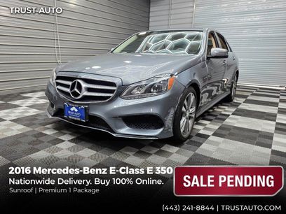 Used 2016 Mercedes-Benz E 350 Sedan