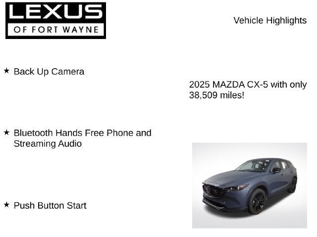 Used 2025 MAZDA CX-5 Carbon Edition AWD/4WD image 7