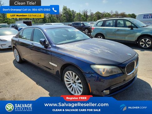 Used 2012 BMW 750Li xDrive AWD/4WD image 5