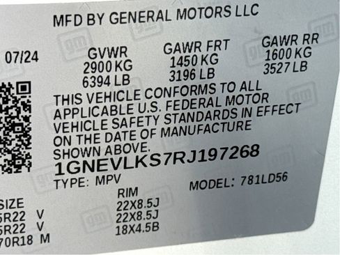 Used 2024 Chevrolet Traverse RS w/ LPO, Floor Liner Package image 26