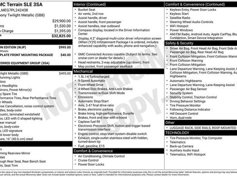 Used 2023 GMC Terrain SLE w/ Elevation Edition FWD image 5