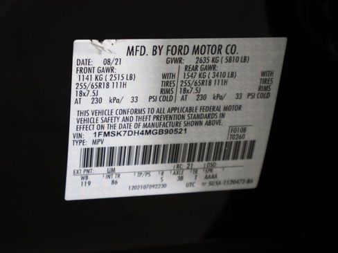 Used 2021 Ford Explorer XLT RWD image 38