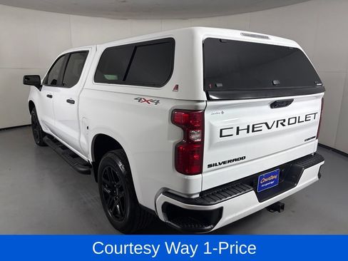 Used 2023 Chevrolet Silverado 1500 Custom w/ LPO, Dark Essentials Package AWD/4WD image 8