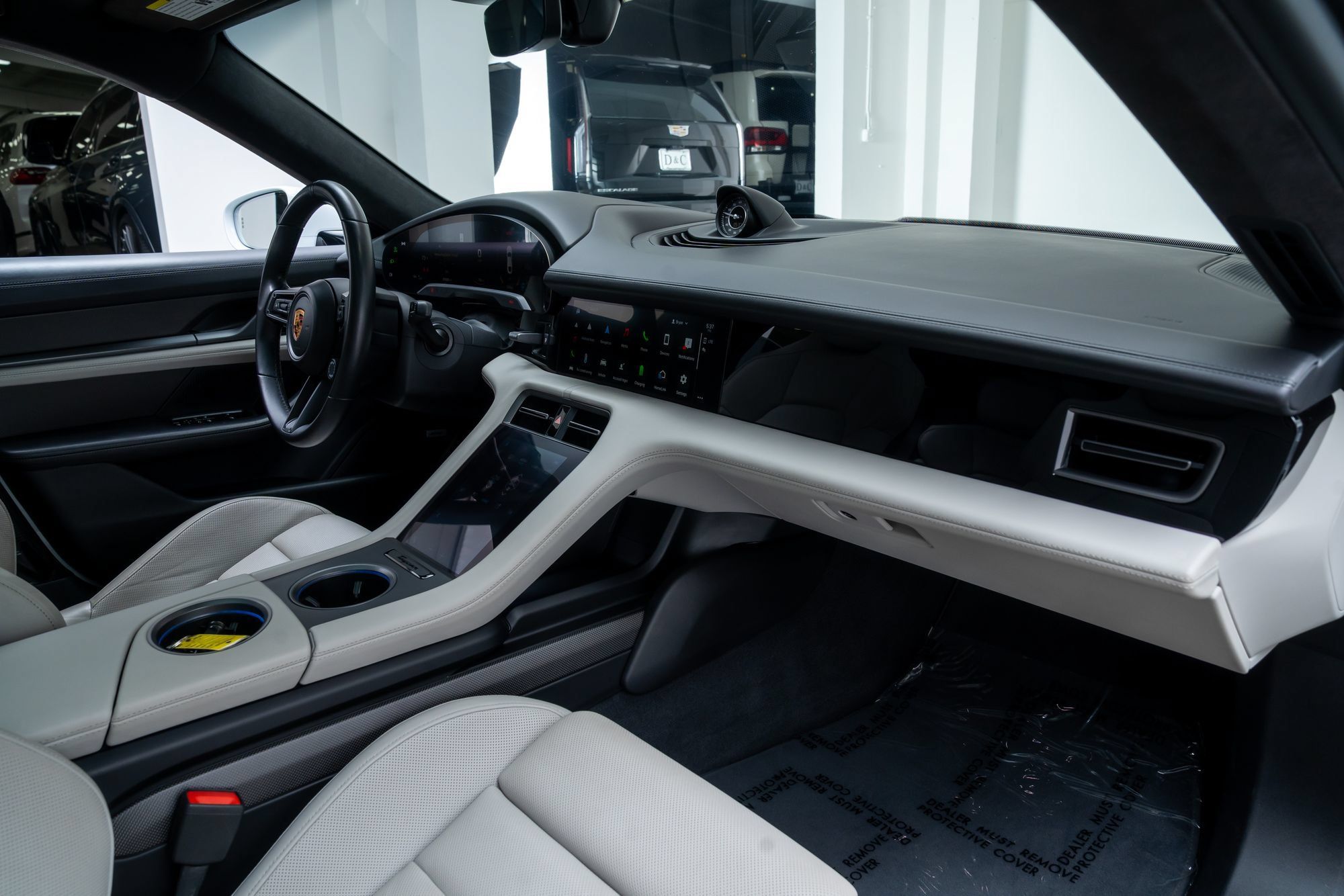Used 2021 Porsche Taycan Turbo S w/ Premium Package AWD/4WD image 55
