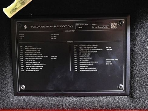 Used 2025 Ferrari Roma Spider RWD image 26