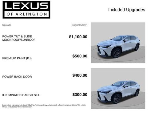 Used 2023 Lexus NX 350h AWD w/ Towing Package (2000 Lbs) image 4