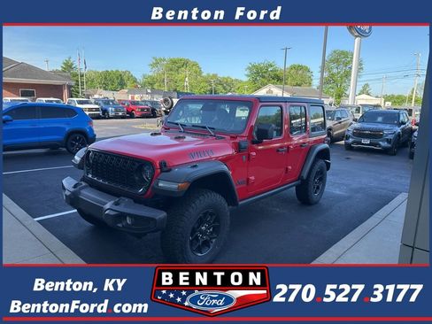 Used 2025 Jeep Wrangler Unlimited Sport S 4xe AWD/4WD image 1