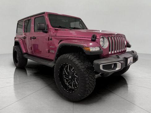 Used 2022 Jeep Wrangler Unlimited Sahara w/ Cold Weather Group AWD/4WD image 1