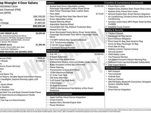 Used 2024 Jeep Wrangler Sahara w/ Technology Group image 18