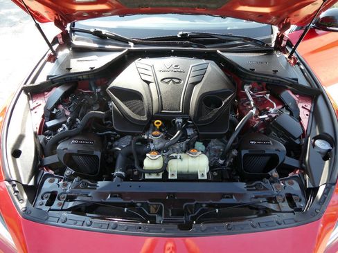 Used 2019 INFINITI Q50 Red Sport 400 w/ Sensory Package AWD/4WD image 36