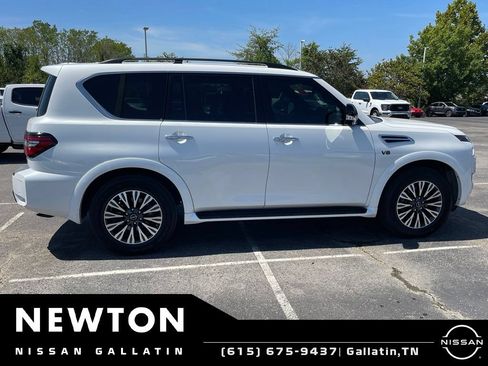Used 2021 Nissan Armada SL w/ Midnight Edition Package RWD image 6